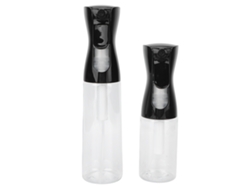2026 2 Unidades de Frascos Spritz Reutilizáveis de Névoa Fina para Estilo Capilar, 200ml e 300ml