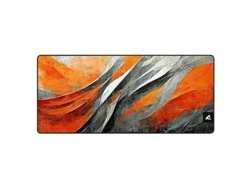 Alfombrilla De Ratón Gaming Naranja/Gris Material: Stoff Naturgummi Skiller Sgp30 Xxl D6