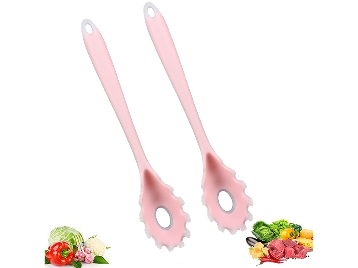 Tenedor para pasta de silicona: resistencia al calor hasta 480 °F RNEMITERY
