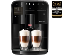 Cafetera automática Melitta Barista SE F830 003 de 1450 W con molinillo, color negro