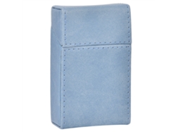 Caixa De Cigarros Portátil Estilo Elegante Azul Claro Para 20 Cigarros Armazenamento E Proteção