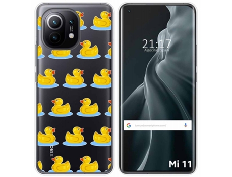 Carcasa Xiaomi Mi 11 5G TUMUNDOSMARTPHONE Dibujos Transparente Multicolor