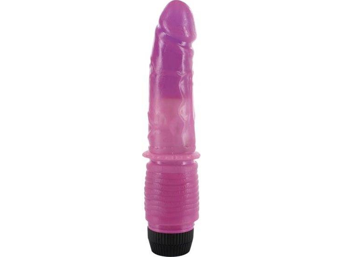 Vibrador SEVEN CREATIONS Jelly Purple Gelatinoso (20 cm)