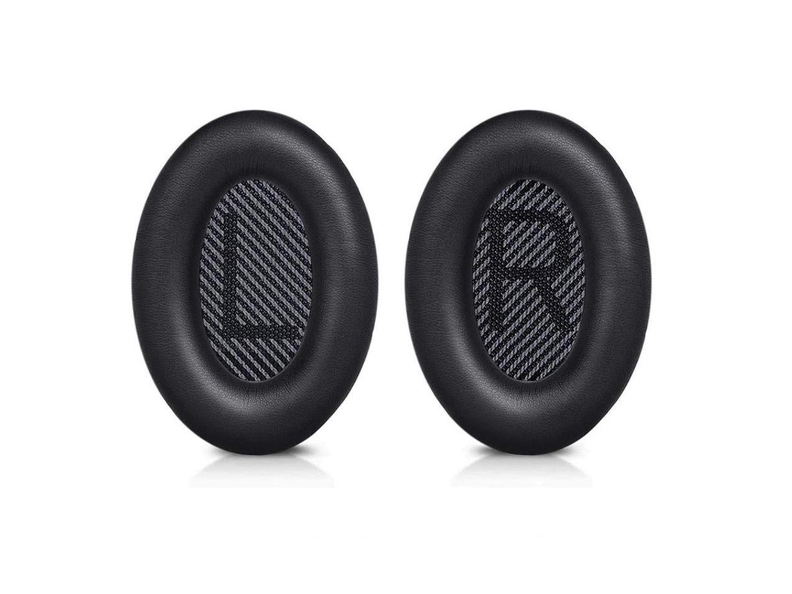 Almohadillas para los oídos Szsmart Bose QC25 QC15 (1 par), color negro