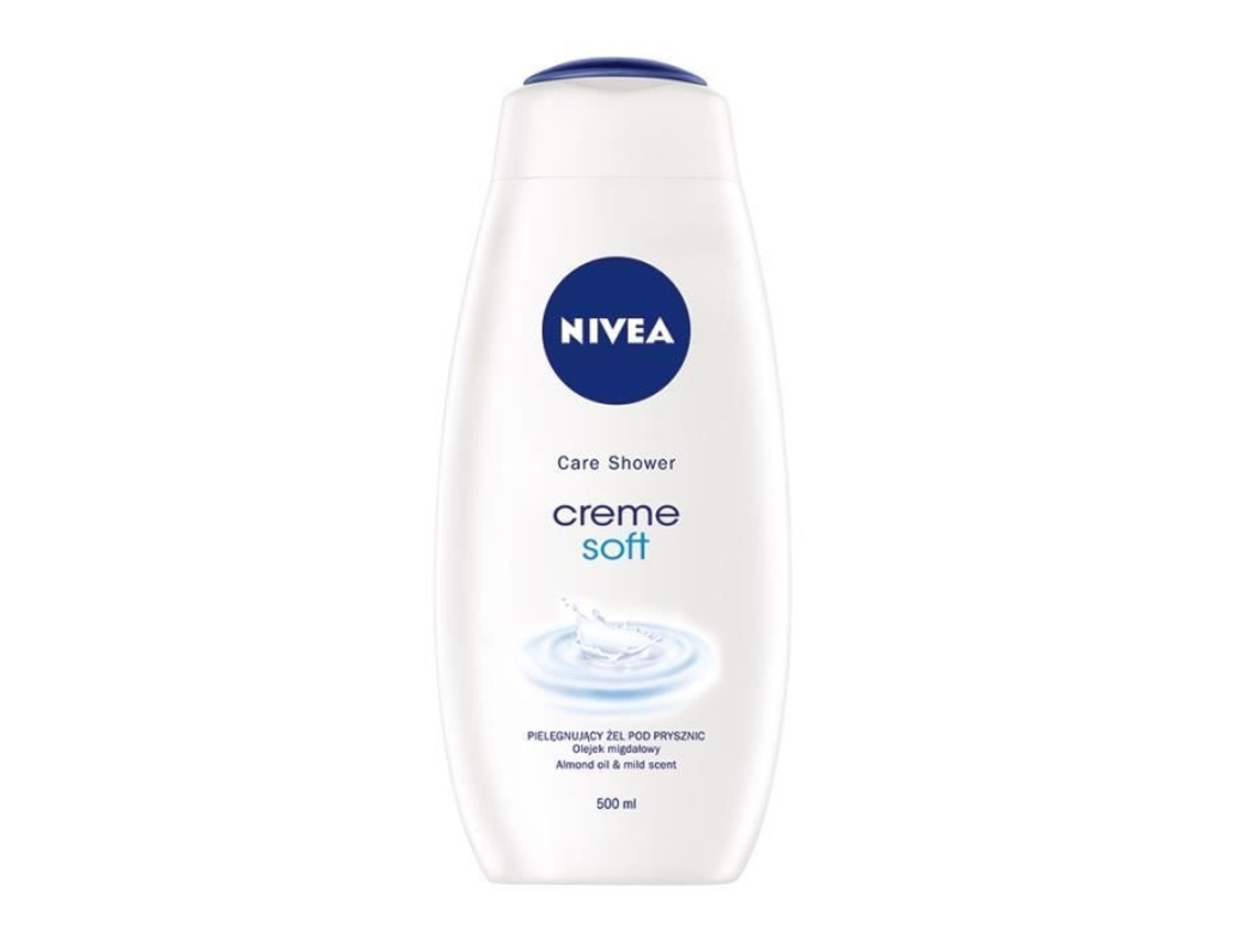 Gel De Baño Crema De Cuidado Suave 500ml Nivea