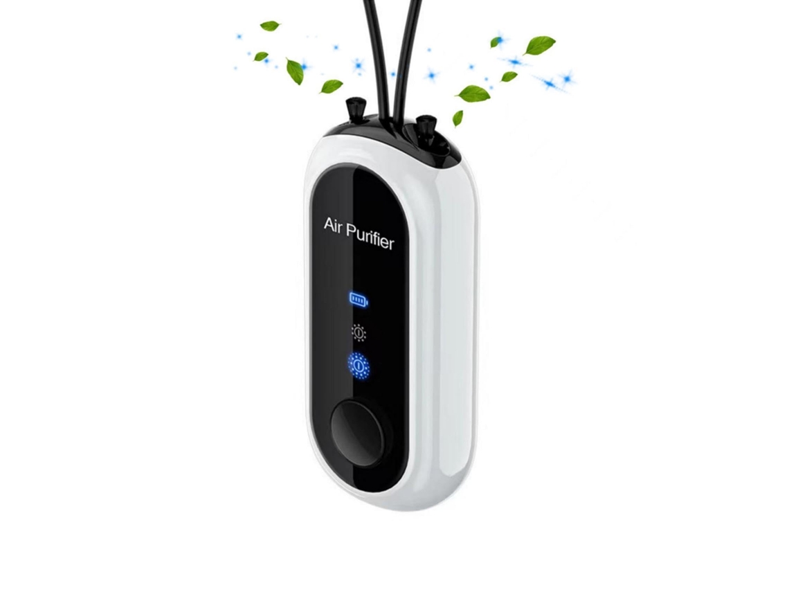 Ion Negativo Portátil, Collar Generador De Iones Negativos Portátil Para Purificar El Humo Alrededor Del Cuerpo, Olor Peculiar, Forma De Mod