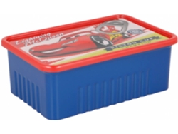 Lonchera CARS (Azul - Plástico - 5 x 14 x 9 cm)