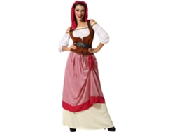 Disfraz de Mujer DISFRAZZES Moza Criada Medieval (Talla: M-L - 38/42)