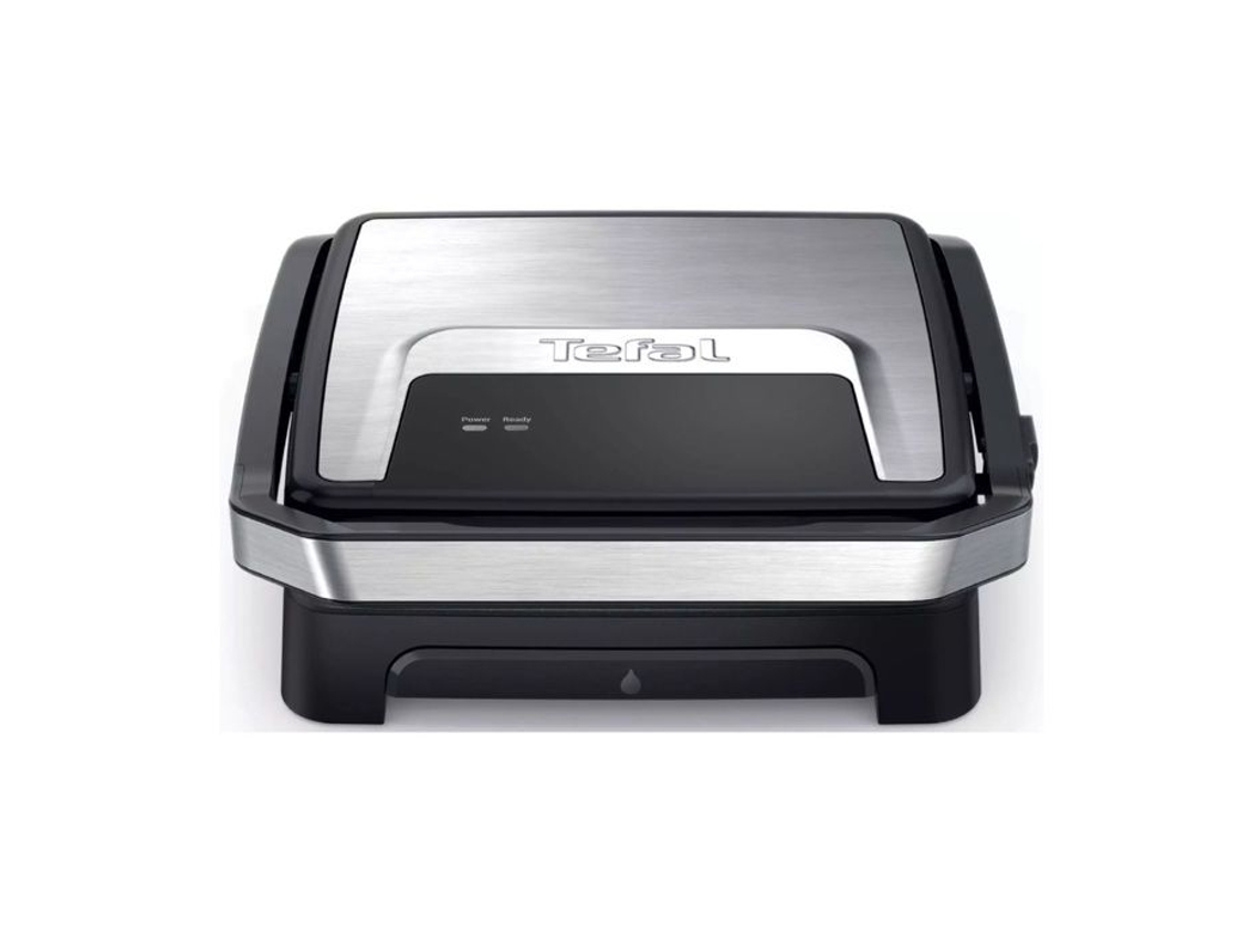Parrilla multifuncional de acero inoxidable Tefal 2000w Gc271d10