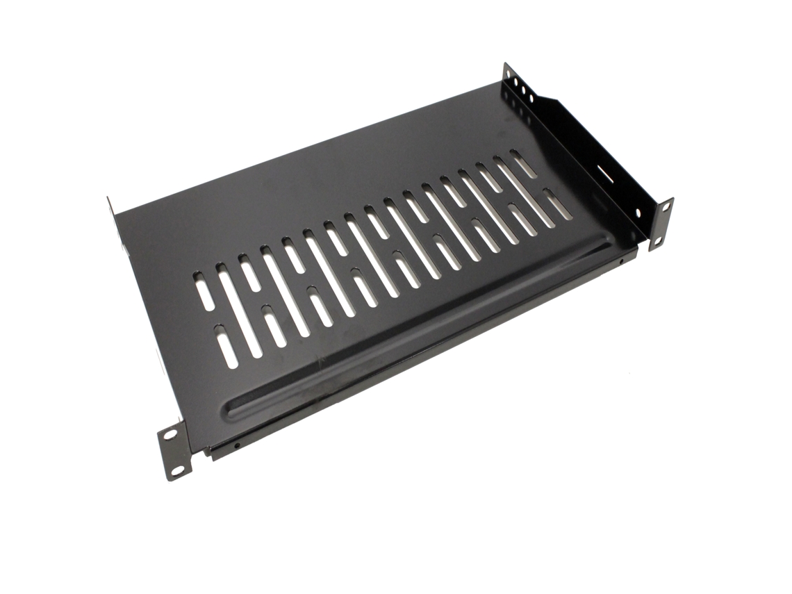 Estante para armario rack 19 con fijación frontal 1U fondo 255 mm  RACKMATIC