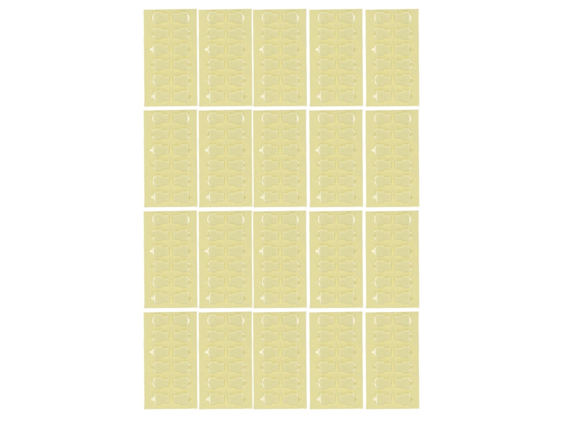 240 Piezas De Cinta Adhesiva De Espuma Transparente De 16x12,29x2 Mm, Removible E Impermeable, De Doble Cara, Para Muñecas Y Figuras.