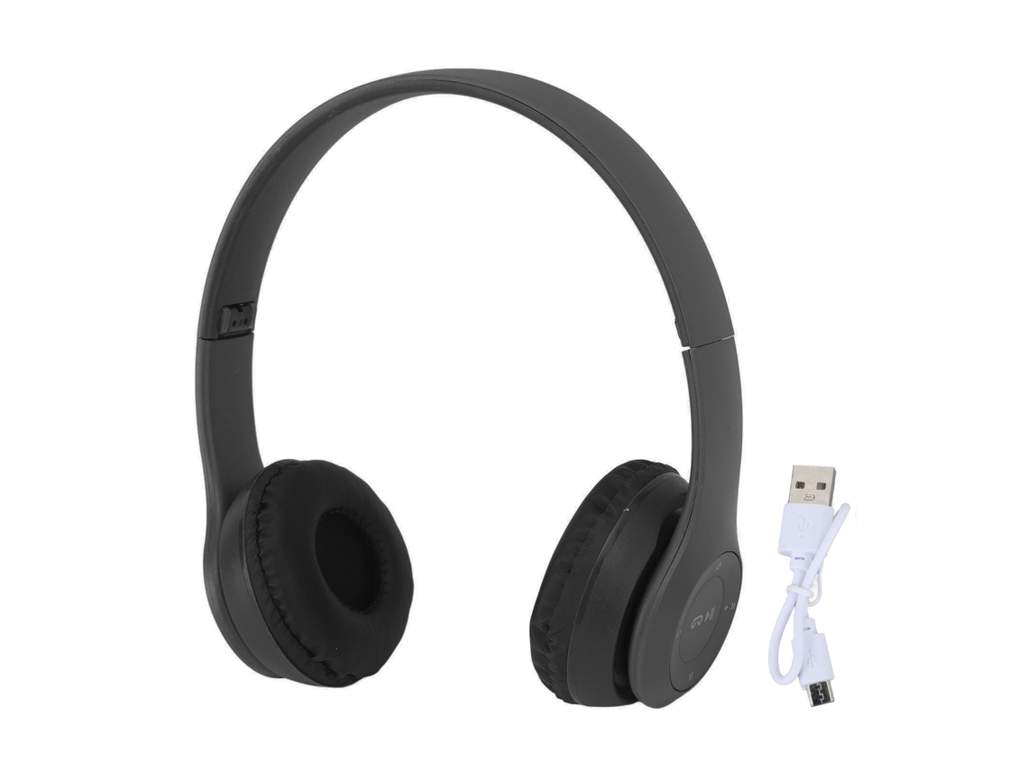 Auriculares Bluetooth P47 Con Cancelación De Ruido, Plegables, Inalámbricos, Para Amantes De La Música, Deportes, Regalo, Color Negro.