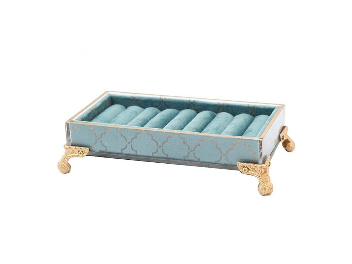 Organizador De Joyería De Mesa Libre Colgante, Soporte Para Collares Con Estante De Almacenamiento