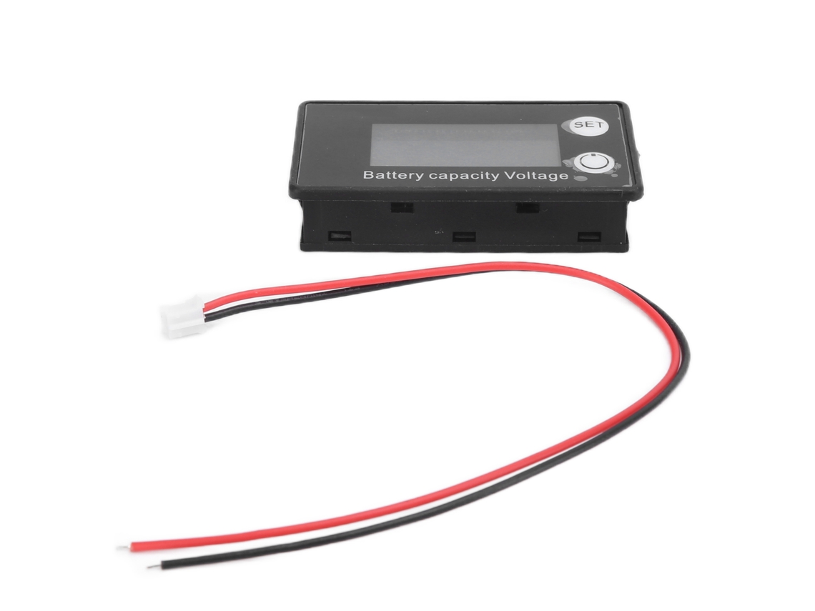 Voltímetro Lcd Colorido Portátil Tester de Capacidade de Bateria para Veículos Elétricos Dc8 100v