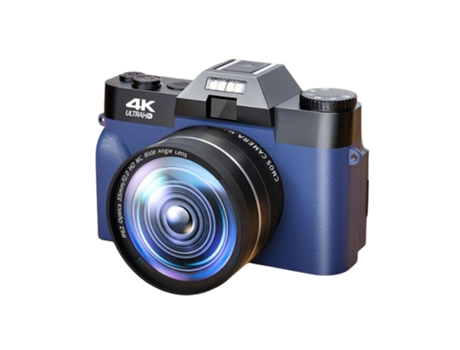 Videocámara azul OHPA Dc08Zoom óptico 4K-16X