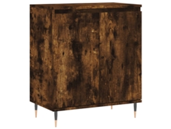 Maison Exclusive - Aparador Madera Contrachapada Color Roble Ahumado 60x35x70 Cm