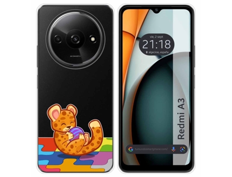 Funda Diseño Leopardo para Xiaomi Redmi A3 TUMUNDOSMARTPHONE