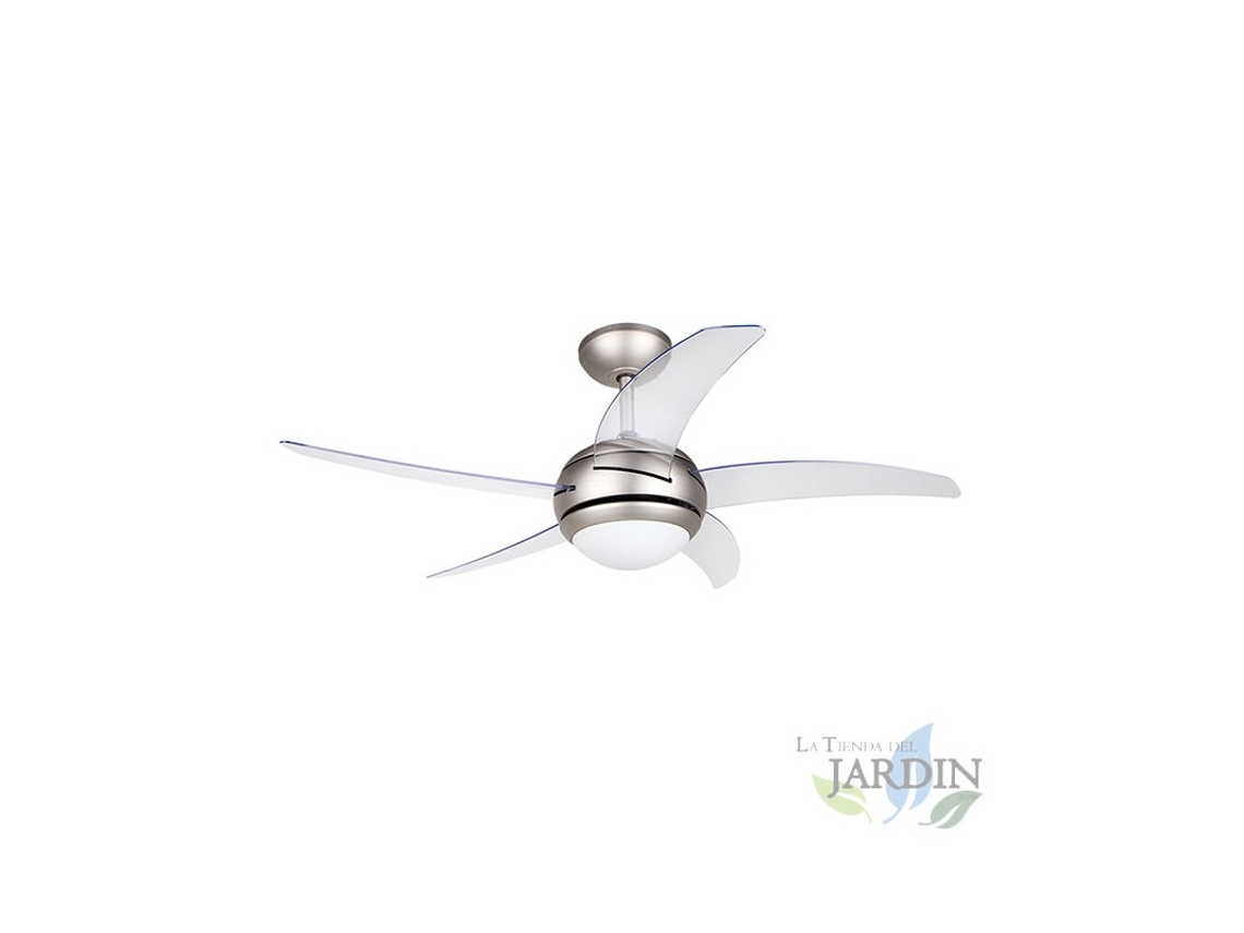 Ventilador de Techo ORBEGOZO 5 Aspas GrisTransparente
