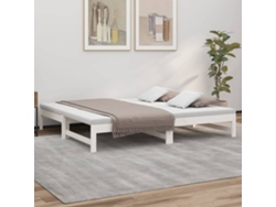 Sofá Cama De Matrimonio Adultos Extraíble Lovely Home Blanco (75x190)