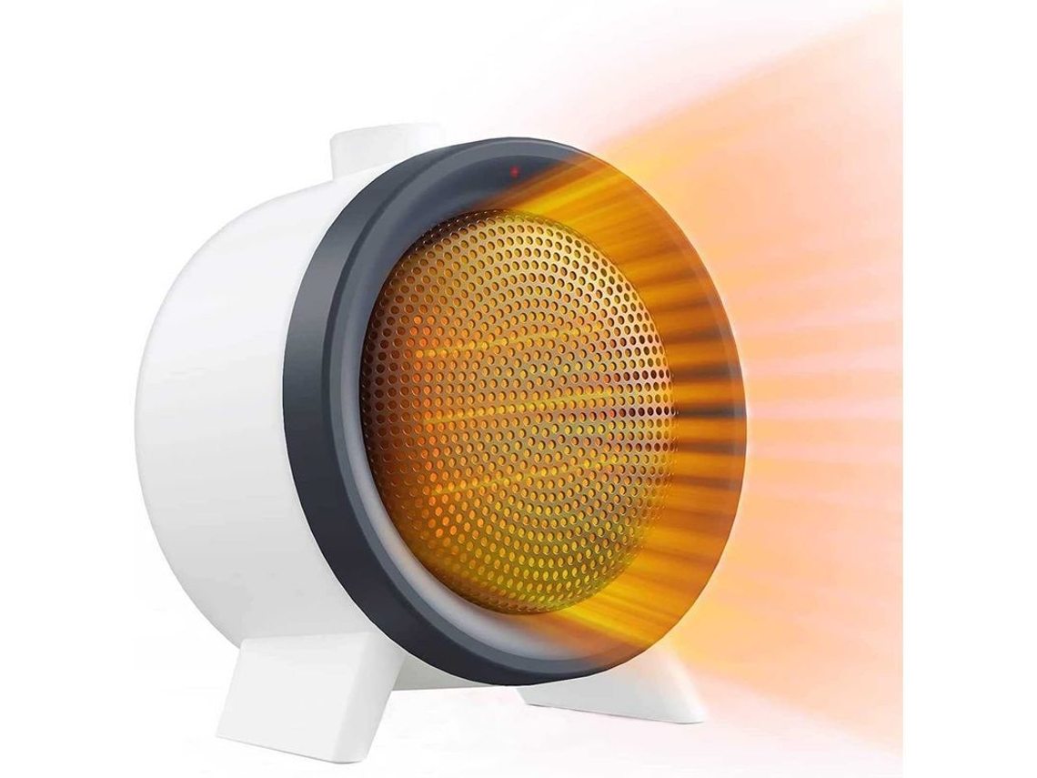 Calefactor Eléctrico Portátil Con Revestimiento Cerámico Ptc, 1000 W, 3 Modos, Protección Contra Sobrecalentamiento Y Caídas.