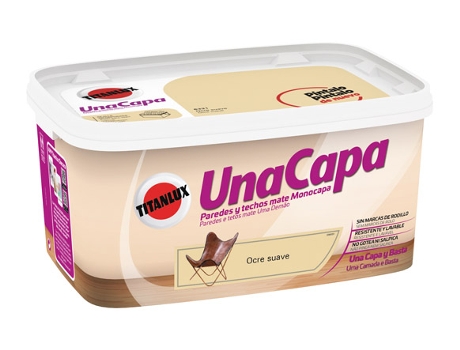 Pintura Plastica Una Capa Mate TITAN