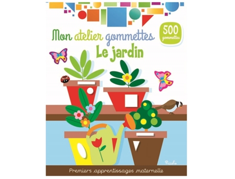 Colored Stickers The Garden PICCOLIA (2 años)