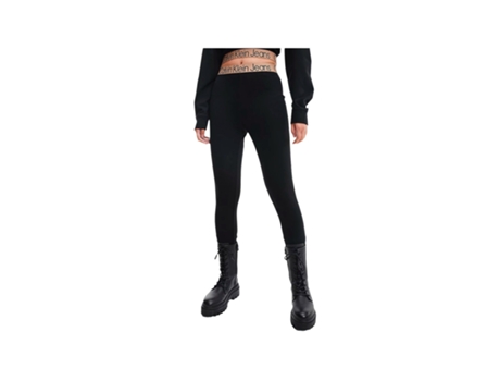 Leggings CALVIN KLEIN (XS - Negro)