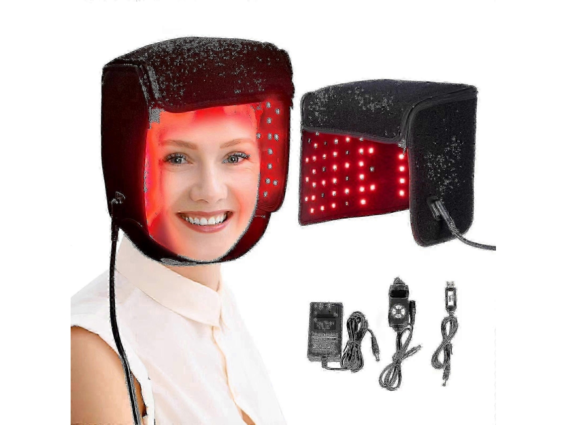 Casco de terapia de luz roja para el crecimiento del cabello - Casco LED para uso doméstico