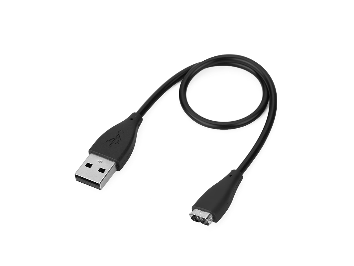 Cargador De Pulsera Inteligente Compatible Con Cable De Carga De Reemplazo Fitbit Hr