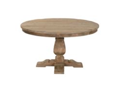 Mesa Redonda Comedor Madera Reciclada 140x140x76cm