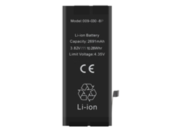 Clappio Batería para iPhone 8 Plus 2691mAh con chip TI Negro