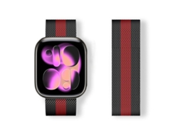 Correa para Apple Watch de 46/49/45/44 mm - Acero inoxidable, magnética, tipo milanesa