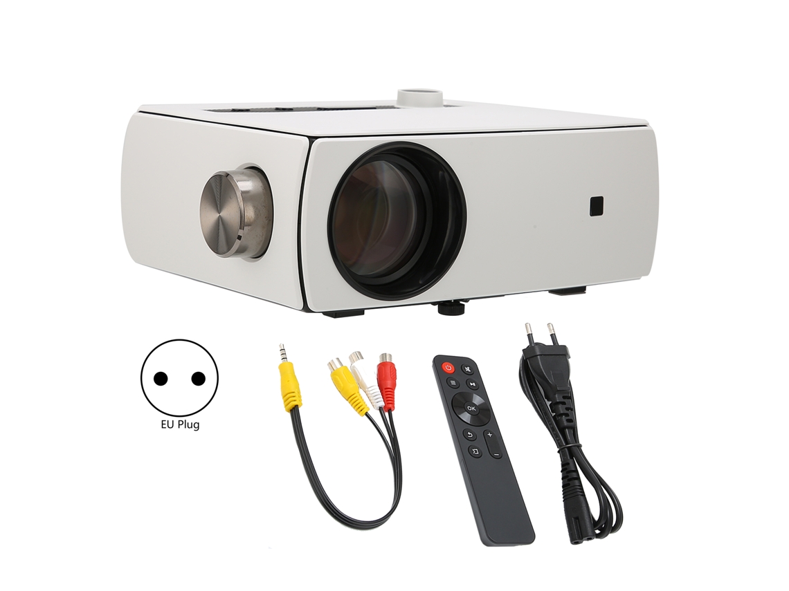 Proyector portátil (pantalla móvil, compatible con PC)
