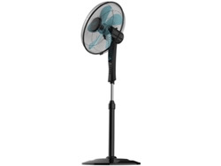 Cecotec Ventilador De Pie Con Temporizador Energysilence 520 Power Black. 50 W, 5 Aspas 40 Cm De Diámetro, Oscilante