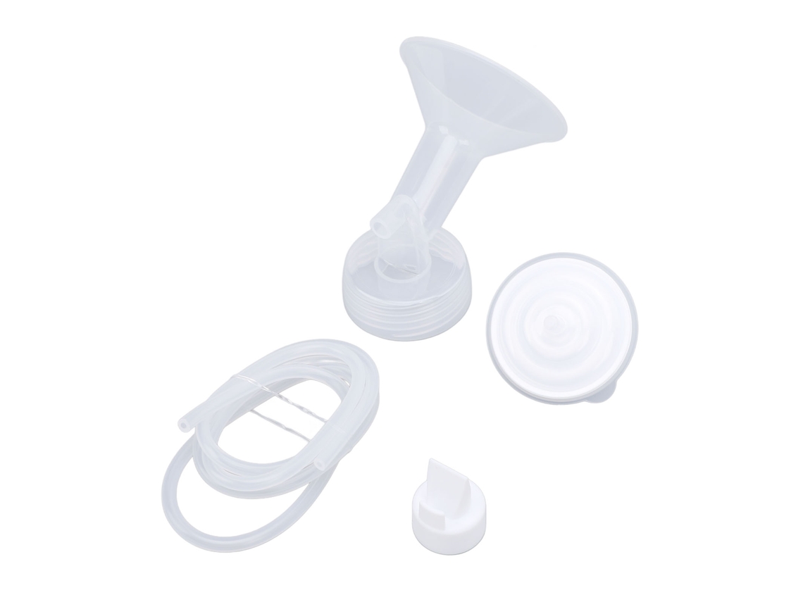4 Piezas De Piezas Para Bomba De Leche: Brida, Válvula Y Tubo Protector Para S2, S1, 9 Plus, 24 Mm.