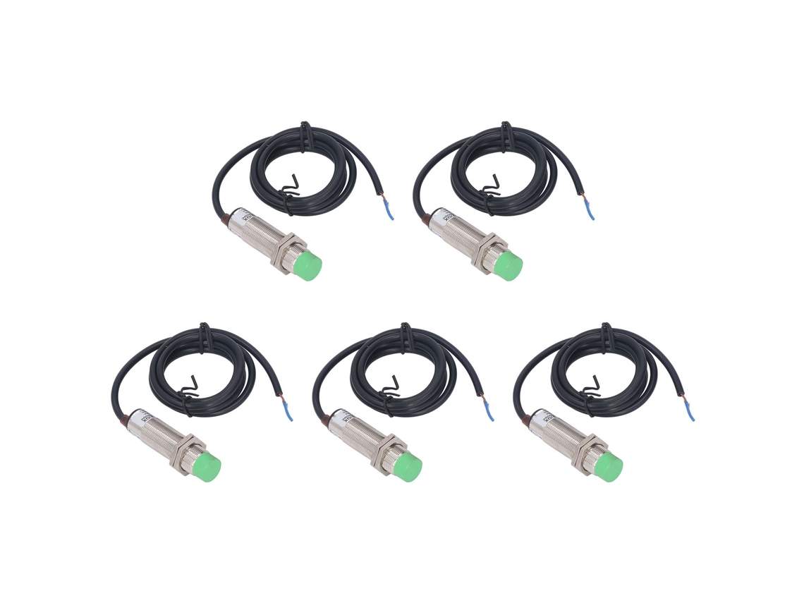Veloriskku-sensor Indutivo De Proximidade M18 2 Fios Fechado Normalmente 10-36vdc Led Vermelho