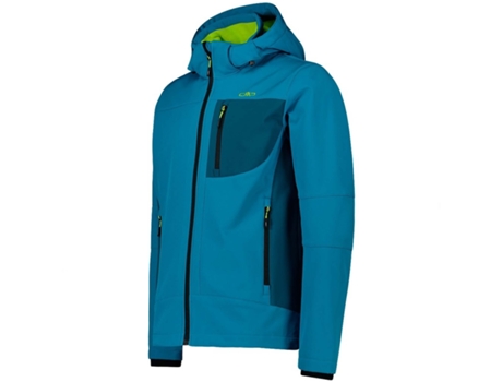 Chaqueta de Hombre CAMPAGNOLO Softshell Zip With Azul (M)