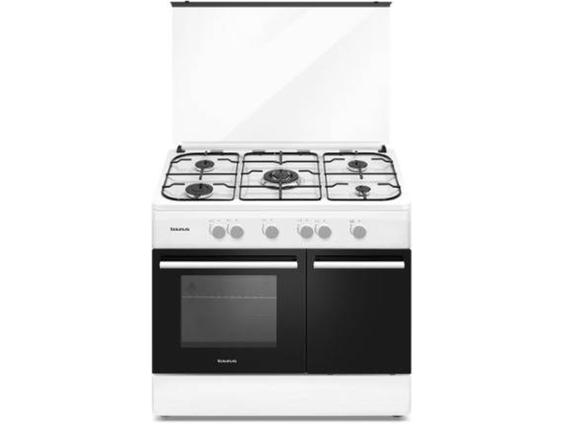 Cocina TAURUS 5G IX CIG5FWHM (70 L - Gas Butano-propano - Blanco) 90x85