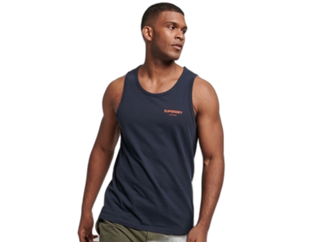 Top de Hombre SUPERDRY Azul (2XL)