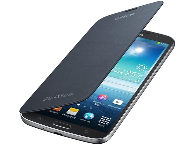 Funda SAMSUNG Galaxy Mega Tapa Negro
