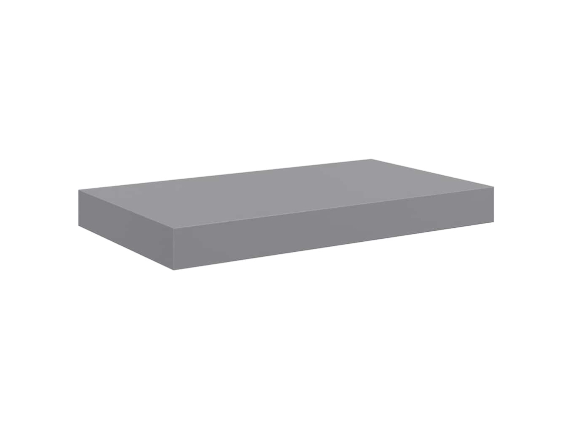 Maison Exclusive - Estante Flotante De Pared Mdf Gris 40x23x3,8 Cm