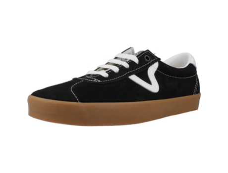 Zapatillas de Hombre para Deporte VANS Low Tecido Negro (37)