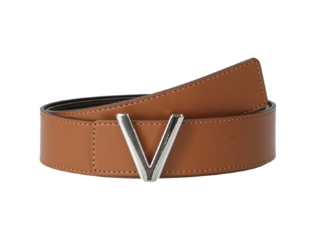Cinturón de Hombre VALENTINO Cinturon Amaretto Bis Piel Marrón (140 cm)