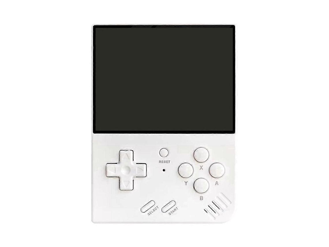 Consola GOKOCO R33s con pantalla IPS transparente de 3,5'' y mini consola blanca