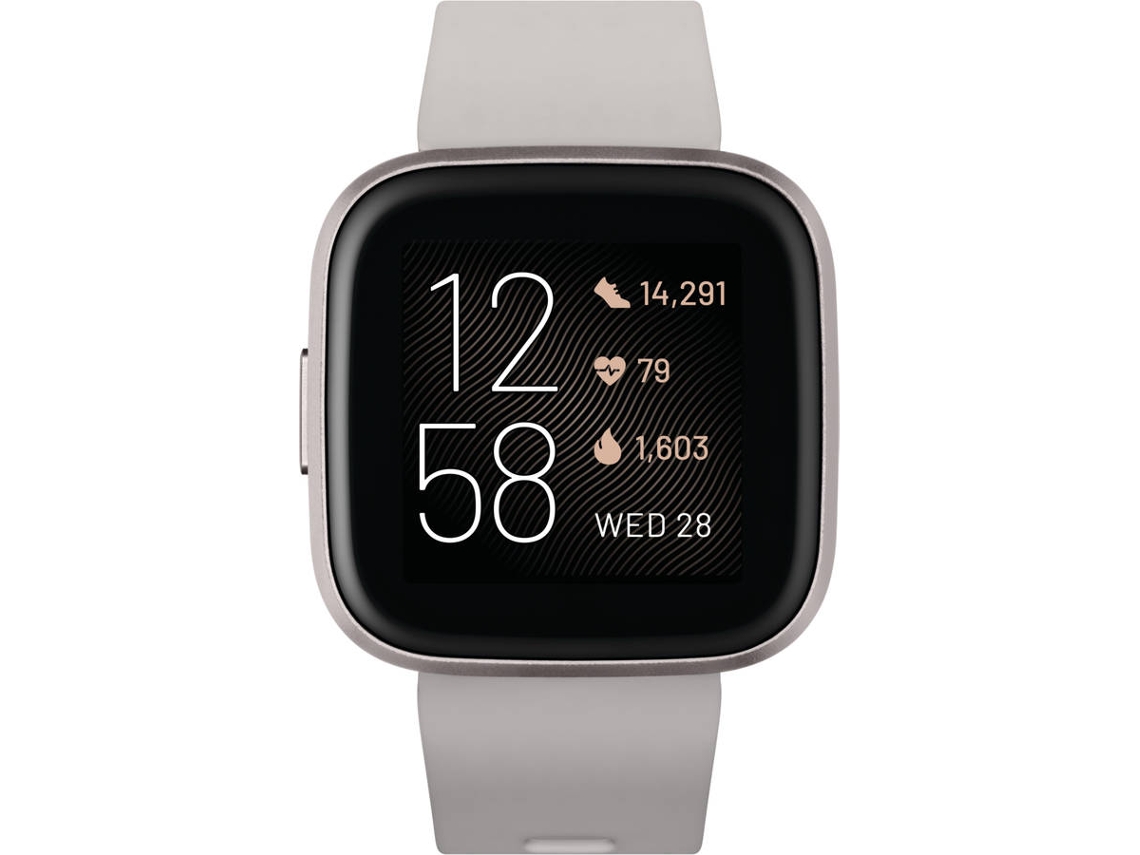Reloj Deportivo FITBIT Versa 2 (Bluetooth - Hasta 5 días de autonomía - Gris)