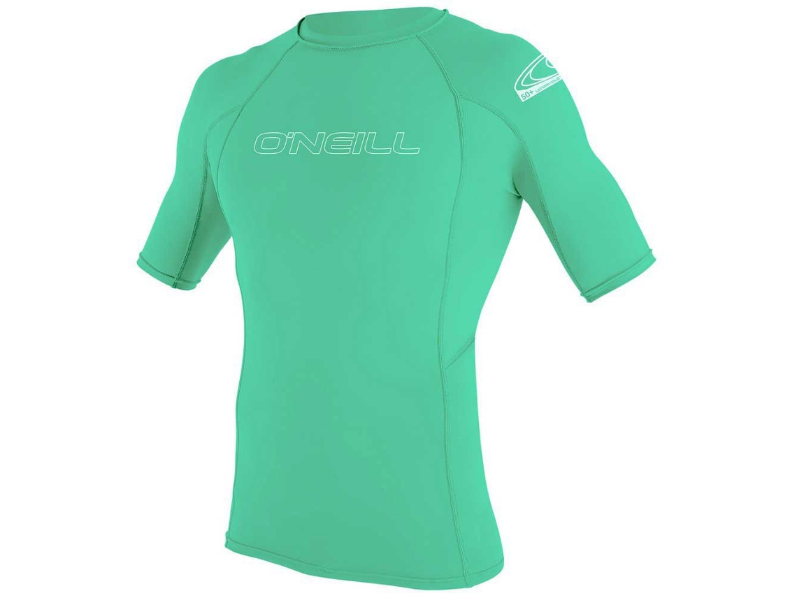 Basic Skins Rashguard Verde 14 Yearso´Neill Wetsuits