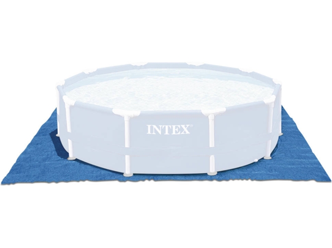 Intex Tela protectora de suelo para piscina cuadrado 472x472 cm 28048