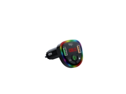 Transmisor de FM YIZHOOD P23 Receptor de audio Reproductor de MP3 3.1A Carga rápida Manos libres inalámbricas 5.3 Kit de coche negro