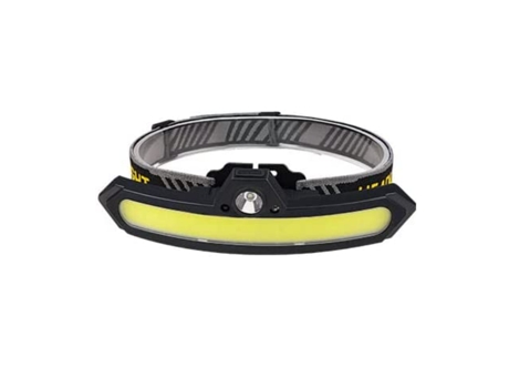 Lanterna de cabeça, farol XPG + COB super brilhante com 6 modos, ângulo ajustável e lâmpada de cabeça com alça, farol le
