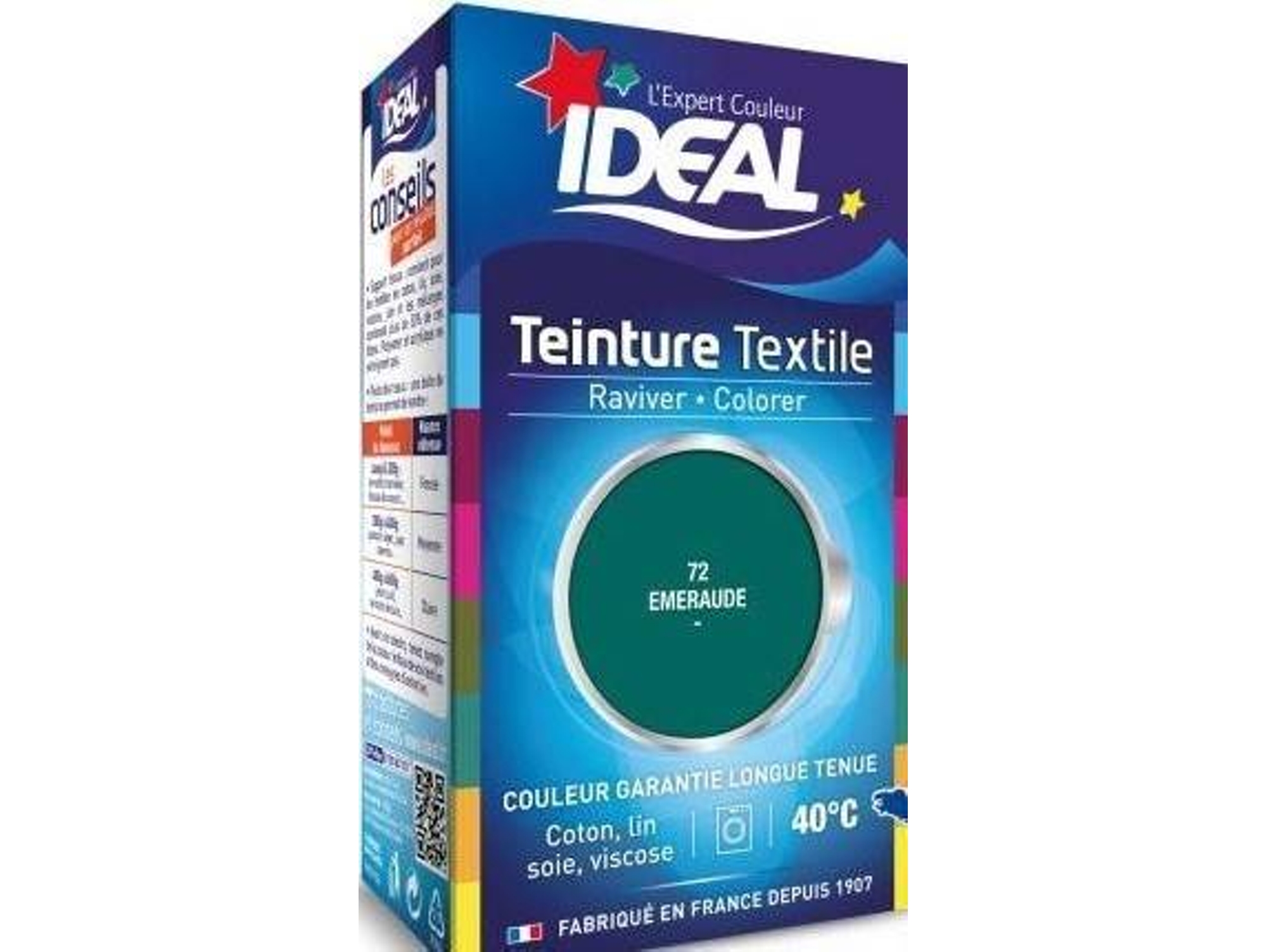 Tinte Ropa IDEAL RAPOSA Nº. 72 (Verde)